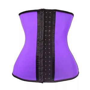 Purple waist trainer body shaper